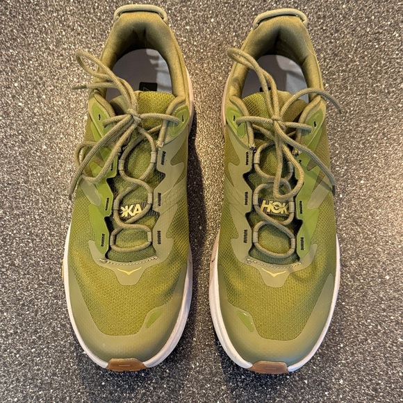 Hoka Other - Hoka Transport Men's Olive Athletic Shoes - size 12